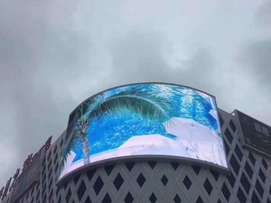 P8 Fácil instalación Pantallas Led Publicidad comercial Cartelera Al Aire Libre Fijo Impermeable Led Video Wall 8mm Módulo de pantalla Led - Product Image 4