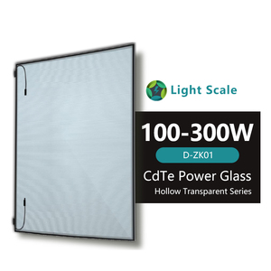 Bipv分散型太陽光発電システム建物統合太陽光発電ソーラーパネルシステムコストCdTeパワーガラスD-ZK01 - Product Image 1