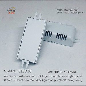 New Design Plastic Light Devices Enclosure for Led Driver 90*31*21mm LED Driver case Mini <strong>Tiny</strong> Usb Batteries Box CLED38 - Product Image 5
