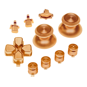 OURSTEAM優れた品質のアクションDpadサムスティックジョイスティックボタンゲーム修理部品PS5コントローラー用の最もホットな金属ボタン - Product Image 5