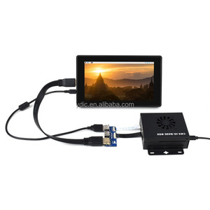 CM4-IO-BASE-BOX-B + USB <strong>HDMI</strong> Adapter For <strong>Raspberry</strong> <strong>Pi</strong> Compute Module 4 Mini-Computer Box - Product Image 2