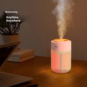 Humidificador USB portátil de 5L para el hogar con luz nocturna, aire creativo, escritorio, coche, oficina, tallado, función de aromaterapia, enchufe, fuente de alimentación - Product Image 1