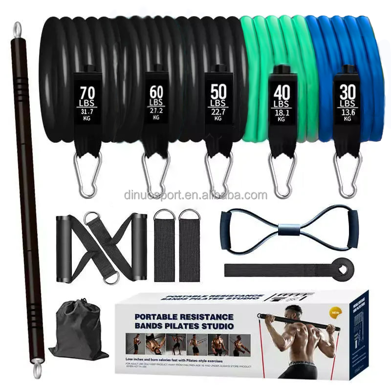 Kit de bandas de látex de 250 lb