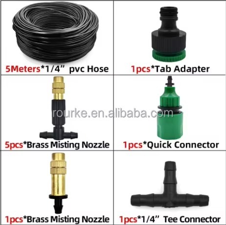 Sistema de nebulización de 5m