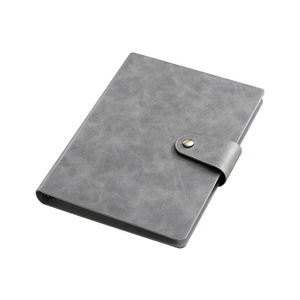 Agenda bianca diario del taccuino datato ogni giorno copertina rigida in Pu con spugna e chiusura magnetica - Product Image 1