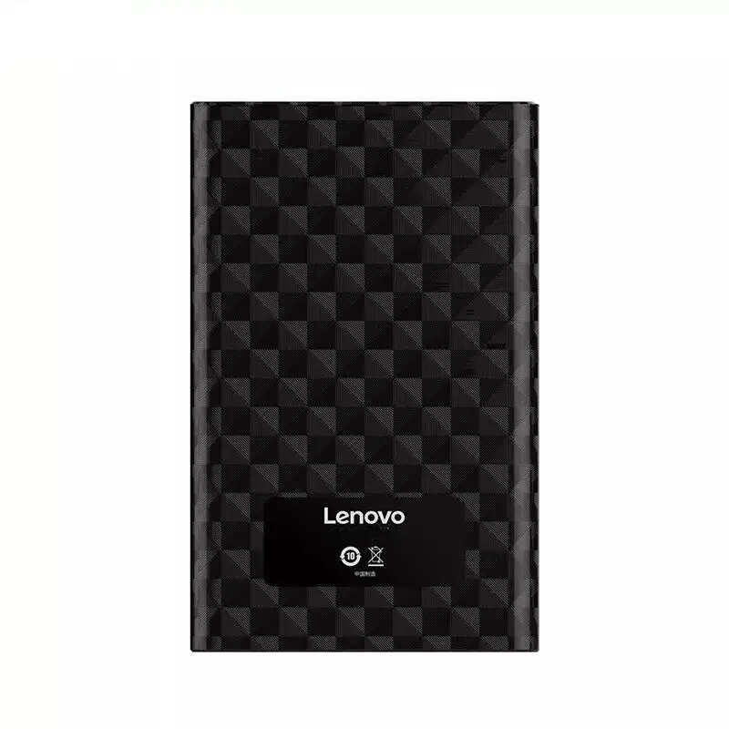 Lenovo Mobile Disco duro USB3.0 Transferencia de alta velocidad Caja de disco duro externo portátil Plus 500G Mecánico