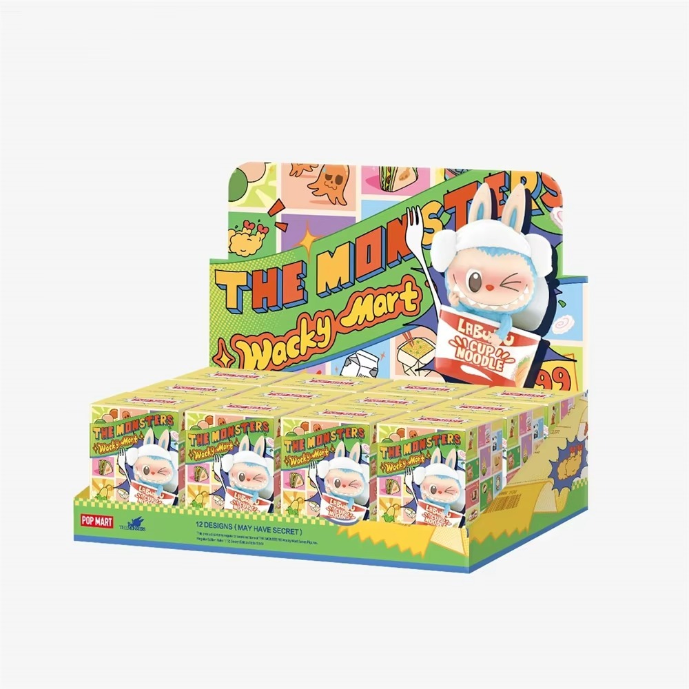 Original 12 Cajas/Set Figuras Wacky Mart