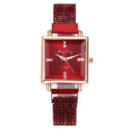 Red single watch