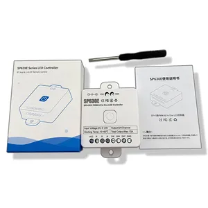 Controlador LED todo en uno SP630E 5CH PWM SPI píxeles tira de luz LED WS2812B WS2811 SK6812 FCOB 5050 RGB RGBW CCT música BT 5V-24V - Product Image 2