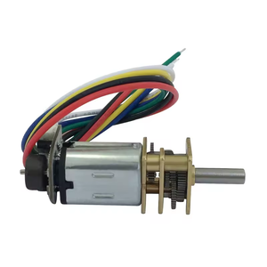 Imán permanente de bajo ruido N20 6V 12V DC Motor codificador cepillo Micro engranaje generador Motor para ventilador barco bicicleta eléctrica - Product Image 2