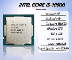Core I5 10500 10400 F F 3.1 GHz altı çekirdekli işlemci işlemci - Product Image 2