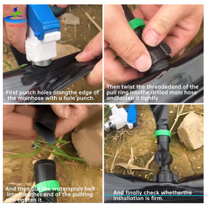农业雨水软管灌溉系统激光灌溉连接管阀全1公顷种植激光喷雾雨管 - Product Image 2