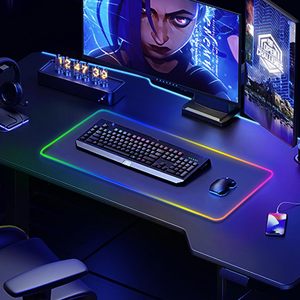 2025 New Large RGB Gaming <strong>Mouse</strong> Pad Square Light Modes Touch <strong>Control</strong> 4mm Non-Slip Rubber 3mm Extended Soft <strong>Computer</strong> <strong>Keyboard</strong> - Product Image 3