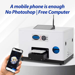 Inkit Badge UV Printer Printing Machine Desktop Mini PC Support QR <strong>Code</strong> DIY Your <strong>Design</strong> - Product Image 4