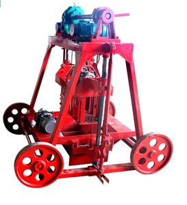 QMY4-45小型制造半自动空心/实心砌块机和优质铺路机 - Product Image 4