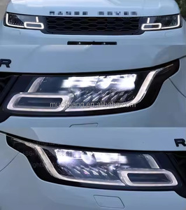 Orijinal yüksek kalite 2018 Range Rover için LED far 4-Eye matris lazer beyaz ışık 12V yeni durum otomobil için - Product Image 6