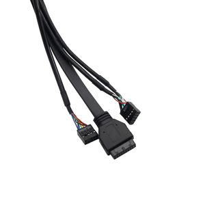 PCコンピューターオーディオマイク入力出力USB2.0タイプC SPKMICプリント回路基板ケースフロントパネルシャーシケーブル - Product Image 4