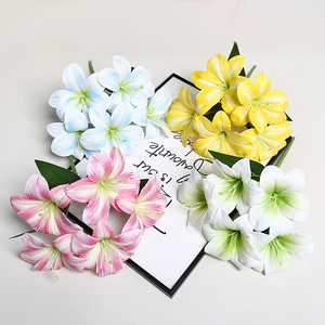 Multi-Color Super Realistic Lily Soft Simulation for Multiple Occasions like Back to School and Father's Day with Durable Stem - Product Image 2