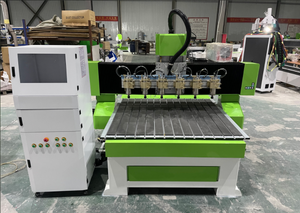 1325多头松转轴路由器木工家具橱柜门雕刻机四轴数控路由器 - Product Image 3
