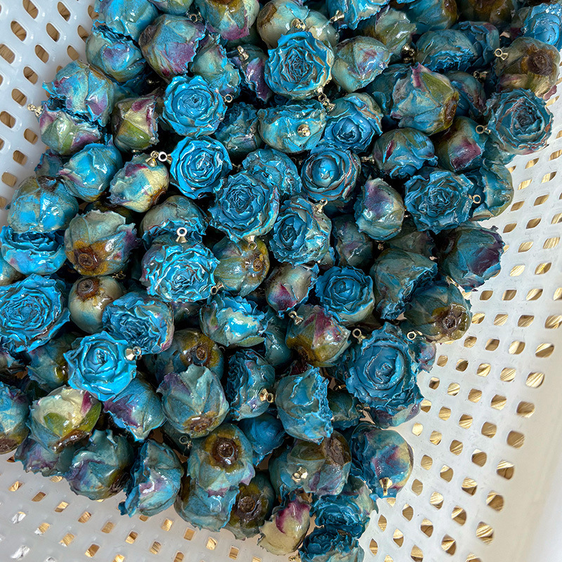 Clous latéraux bleu mer glacée