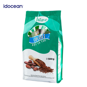 Fabricante de chocolate instantáneo natural puro en polvo de cacao oscuro con certificado FSSC 22000 Suministro de etiqueta privada en bolsa de Vietnam - Product Image 4