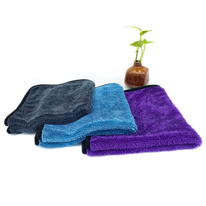 40x40 50x60 50x80cm 600gsm en iyi kurutma havlu bükülmüş halka arabalar için mikrofiber havlu - Product Image 6