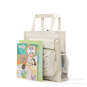 Bolsa de lona Oxford de gran capacidad, libro Tutorial con patrón de Letras a la moda, almacenamiento de documentos para estudiantes de escuela primaria - Product Image 5