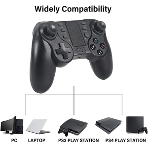用于带振动电机控制器附件的PS3和PS4无线游戏手柄的涡轮增压器 - Product Image 3