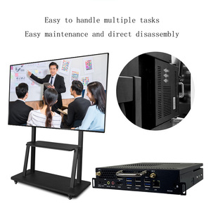 European Standard Interactive Boards Smart Whiteboard <strong>I3</strong> 4k System <strong>Embedded</strong> <strong>Computer</strong> H510 Interactive Panel <strong>Ops</strong> Mini Pc - Product Image 4