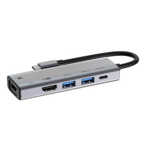 5合1 USB C集线器4K，适用于带OTP保护直流输出的笔记本电脑 - Product Image 1