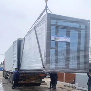 Tam donanımlı çoğunlukla mobilyalı konteyner ev prefabrik taşınabilir küçük ev modüler evler küçük ev ışık prefabrik evler