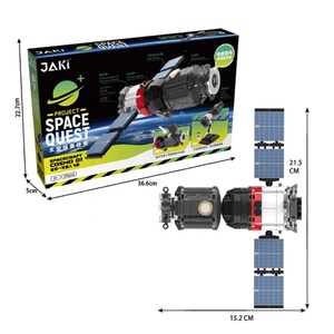 卸売ホット販売ビルディングブロックセットコスモ01宇宙船ビルディングセット子供のための教育STEMおもちゃギフト家の装飾モデル - Product Image 6