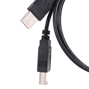 Dual <strong>USB</strong> <strong>2</strong>.0 Male to Standard B Male Y Data Cables 80cm for Printer Scanner External Hard Disk Drive Durable - Product Image 4
