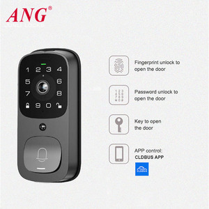 ล็อกประตูแบบปลดล็อคด้วยระบบไฟฟ้าแบบอเมริกันโดยไร้กุญแจกันน้ำ IP65พร้อมล็อคลายนิ้วมือด้วยกล้อง - Product Image 5
