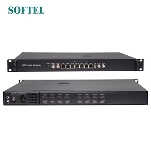 Modulador de codificador modulado DVB-T ISDB T ATSC, cabezal Digital HD a DVB-C