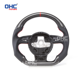 Volant LED en fibre de carbone pour Volan Volant Audi Lenkrad RS 2012-2016 S4 B8 RS3 RS4 RS5 RS6 RS7 RSQ3 S3 A5 S5 - Product Image 5