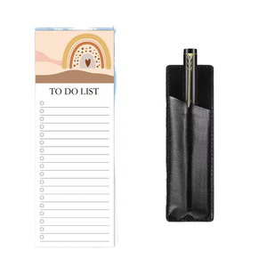 Premium Magnetic Memo Pad - Tear-off Longo <span class=keywords><strong>Notepad</strong></span> para Planejamento, 15 Dias de Produção Rápida | Notepads magnéticos