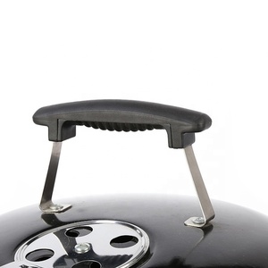 Nhà Máy Bán Hàng Trực Tiếp Cao Cấp Than Sắt & Thép Ngoài Trời <span class=keywords><strong>Mini</strong></span> Xách Tay Ấm Đun Nước BBQ Nướng Cho Cắm Trại 14 Inch - Product Image 3