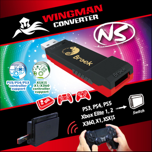 Brook Wingman-Adaptador de mando NS para PS3/PS4, Xbox 360, Xbox One, Xbox One, Elite 1/2, Nintendo Switch - Product Image 4