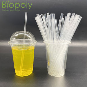 一次性Pla吸管透明可堆肥无色吸管定制可生物降解吸管 - Product Image 2