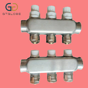 High Quality 304 Steel Distribution Water Manifold for Underfloor Water Heating System 220v Voltage