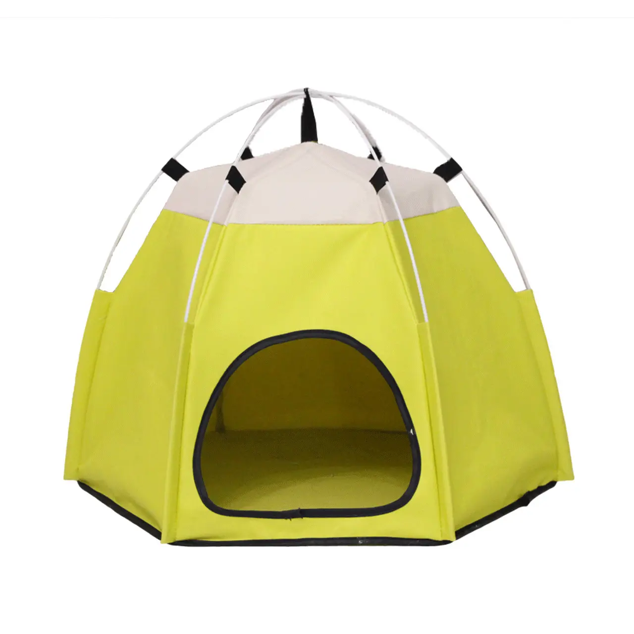 Tenda perros portabel besar kecil, kandang anjing luar ruangan untuk rumah dapat dilipat dalam ruangan pena bermain anak anjing kucing hewan peliharaan tenda anjing kucing
