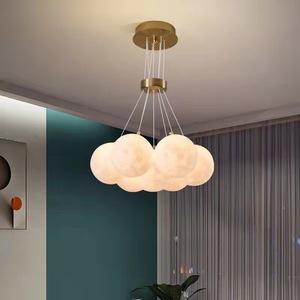 <strong>Designer</strong> Creative Spherical Living Room Light Modern Simple <strong>Led</strong> Bubble Ball Dining Room Bedroom Chandelier - Product Image 5