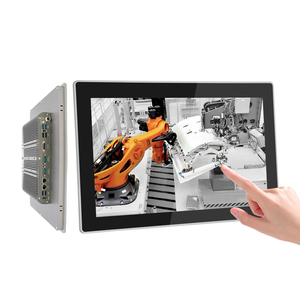 15.6 Inches Industrial All-in-one PC Celeron J4125 I5 8259U I7 8560U Dual Lan <strong>Rs232</strong> Rs485 TFT-LCD Win10 Linux <strong>Embedded</strong> <strong>Computer</strong> - Product Image 3