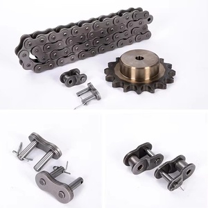 Single and Double Row Carbon Steel Roller <strong>Chain</strong> for Industrial Use Ball <strong>Chain</strong> Scraper Packaging Machine and Conveyor <strong>Chain</strong>