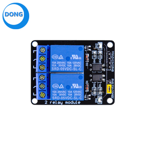 オプトカプラー付き2チャンネル5V12V 10Aリレーモジュール - Product Image 3