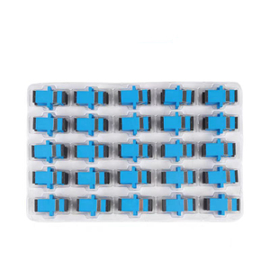 Adaptador de acoplador óptico SC LC FC ST APC/UPC, fibra dúplex Simplex ST SX para conector de fibra óptica FTTH, compatible con redes IP TCP