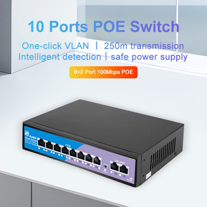 Kuwfi Ai Watchdog สมาร์ทแรงดันต่ำเอาต์พุต6พอร์ตสวิตช์2Gbps มินิเดสก์ท็อปสวิตช์ PoE สำหรับจุดเชื่อมต่อ WLAN - Product Image 4