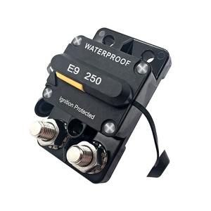 Disyuntor de interruptor térmico reiniciable High-Amp 48V DC 250A Corriente residual BCD Curva Miniatura para uso general