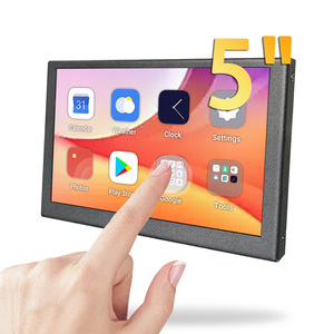 Metal Shell Touch Screen 800x480 portatile Computer Sub <span class=keywords><strong>Display</strong></span> da 5 pollici USB alimentato HD-MI mini Monitor per PC <span class=keywords><strong>Raspberry</strong></span> <span class=keywords><strong>Pi</strong></span> - Product Image 1
